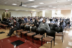 EWGC participants participate in a panel discussion on vocations. 